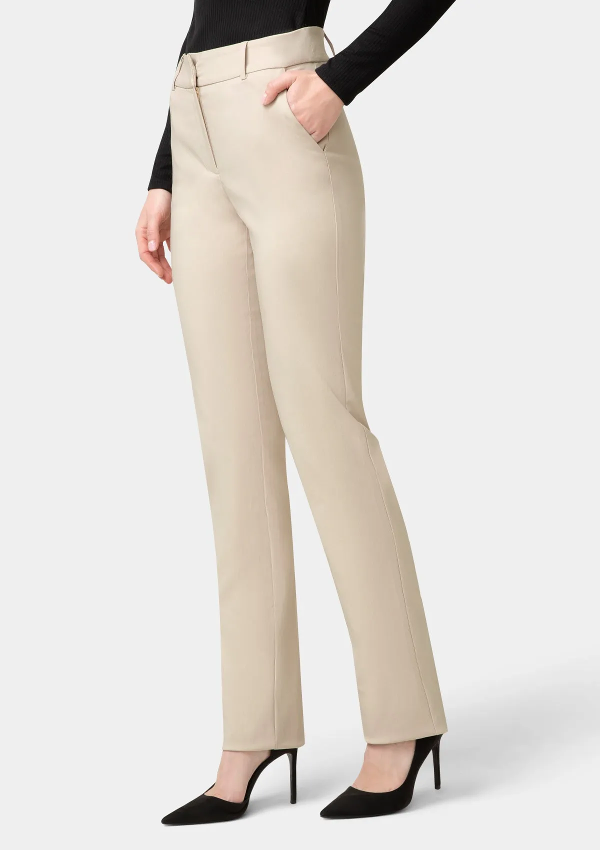 Tall Hampton Structured Trousers sold by Alloy Apparel product image thumbnail 3