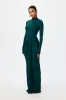 NW Turtleneck Draped Tie Dress sold by Naked Wardrobe