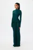 NW Turtleneck Draped Tie Dress sold by Naked Wardrobe