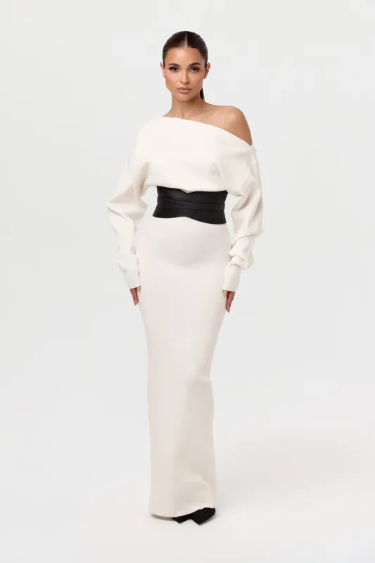 Leather Corset Buckle Belt sold by Naked Wardrobe