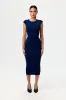 Smooth Soft Scoop Midi Skirt sold by Naked Wardrobe