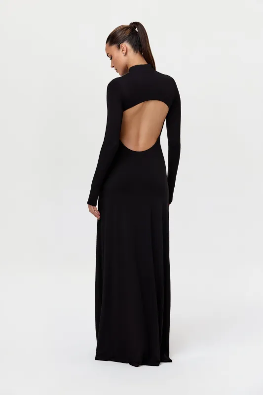 Smooth Open Back Maxi Dress sold by Naked Wardrobe