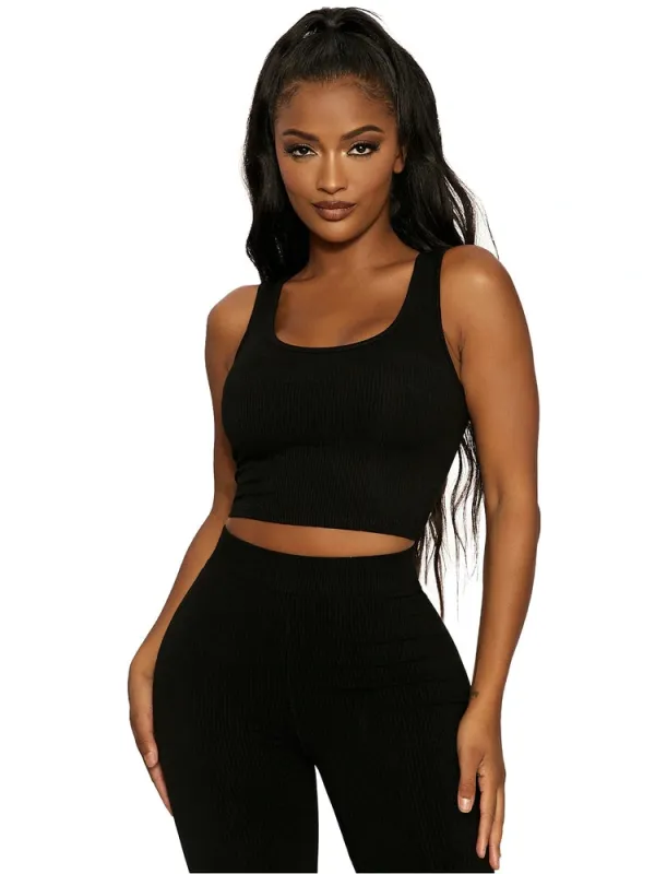 Snatched Tank Crop Top sold by Naked Wardrobe