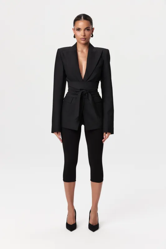 Smooth Sculpt Capri Legging sold by Naked Wardrobe