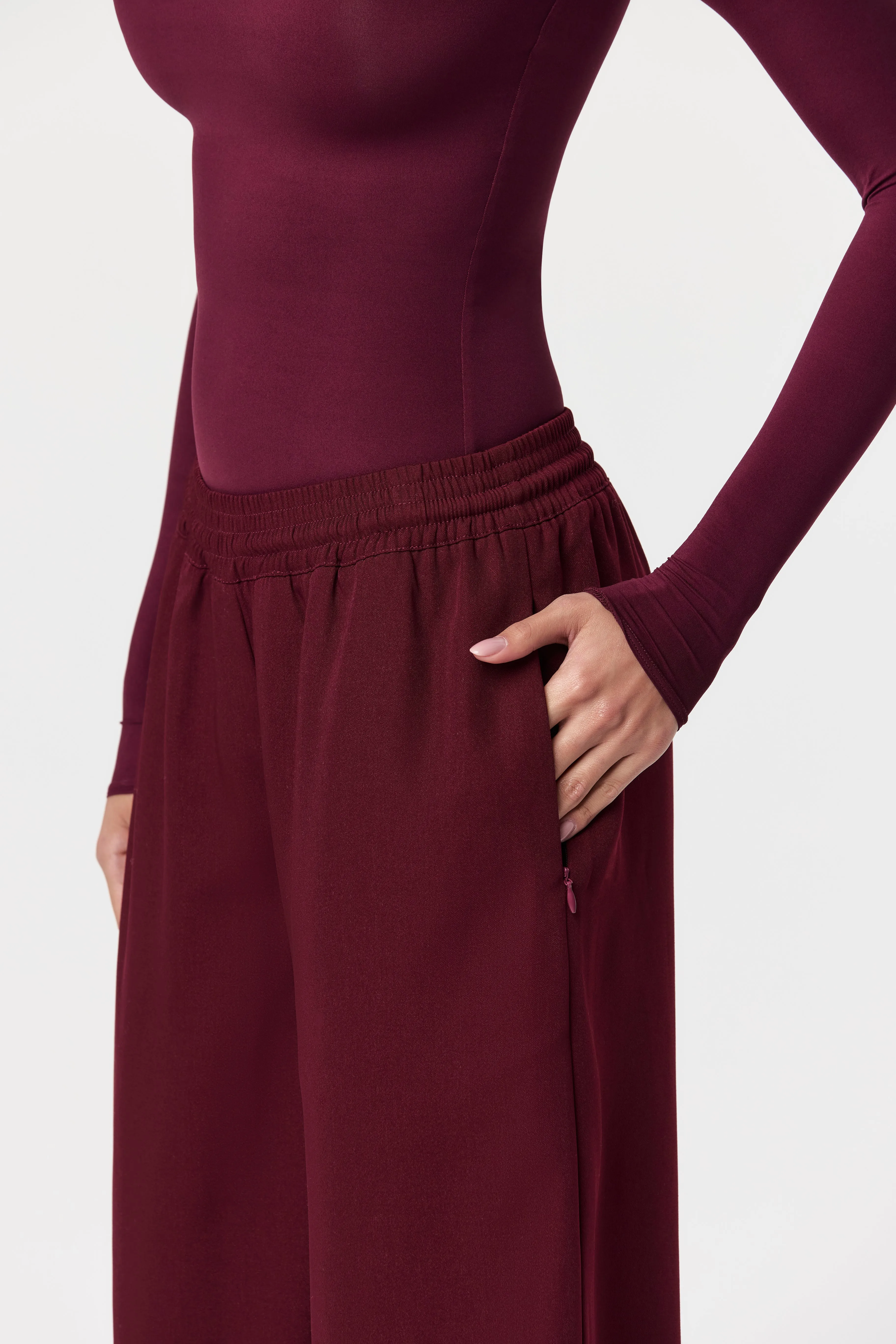 Wide-Leg Track Pant sold by Naked Wardrobe product image thumbnail 4