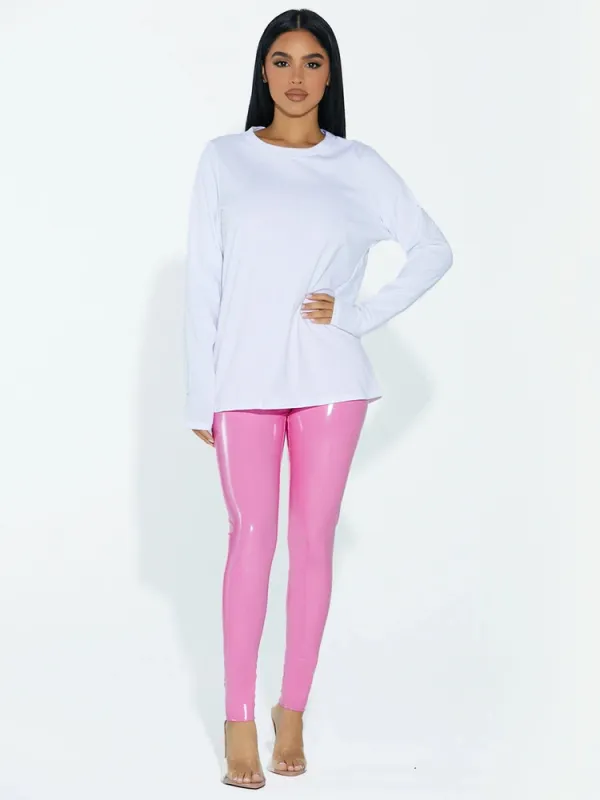 Boyfriend Crewneck T-Shirt sold by Naked Wardrobe