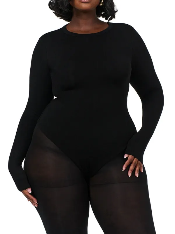 NW Sculpt Crewneck Bodysuit Curve sold by Naked Wardrobe