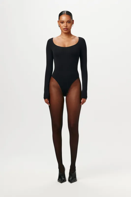 Seamless Scoop Neck Bodysuit sold by Naked Wardrobe