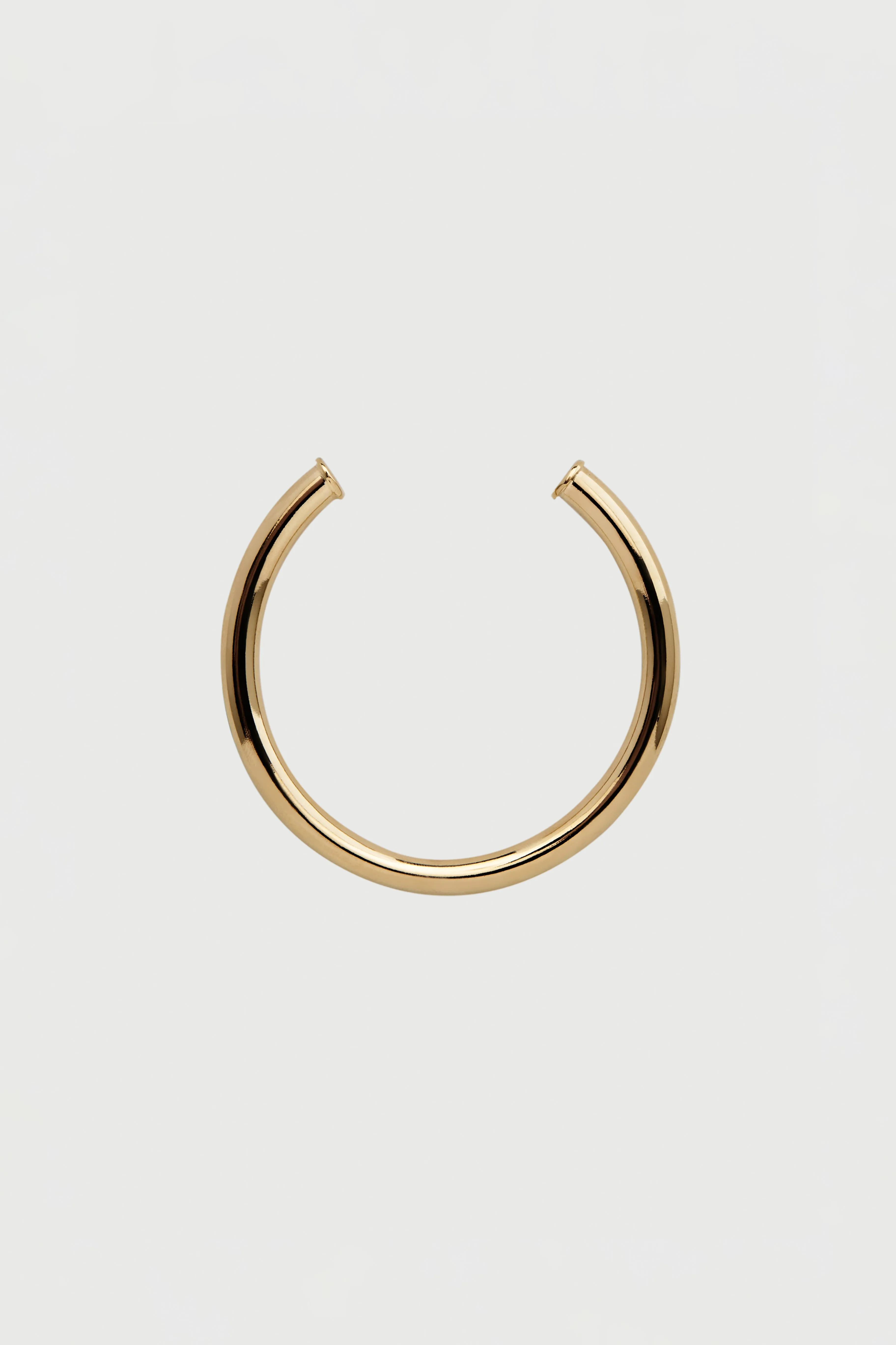 Gold Medium Cuff Bracelet sold by Naked Wardrobe