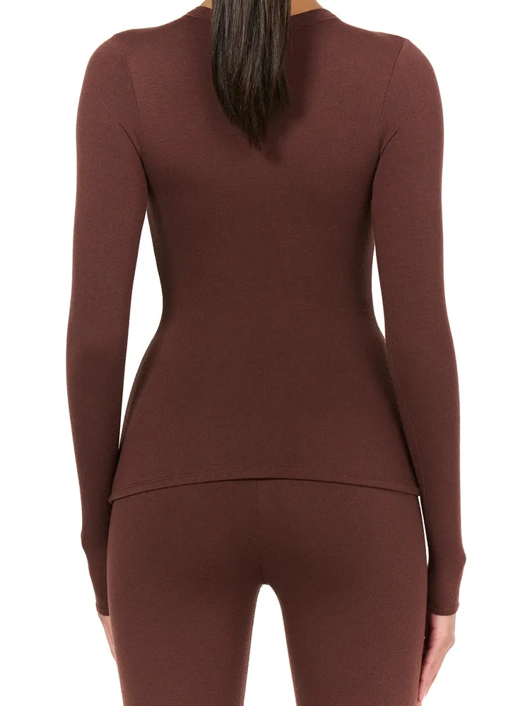 NW Crewneck Top sold by Naked Wardrobe product image thumbnail 3