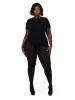 NW Short Sleeve Bodysuit Curve sold by Naked Wardrobe