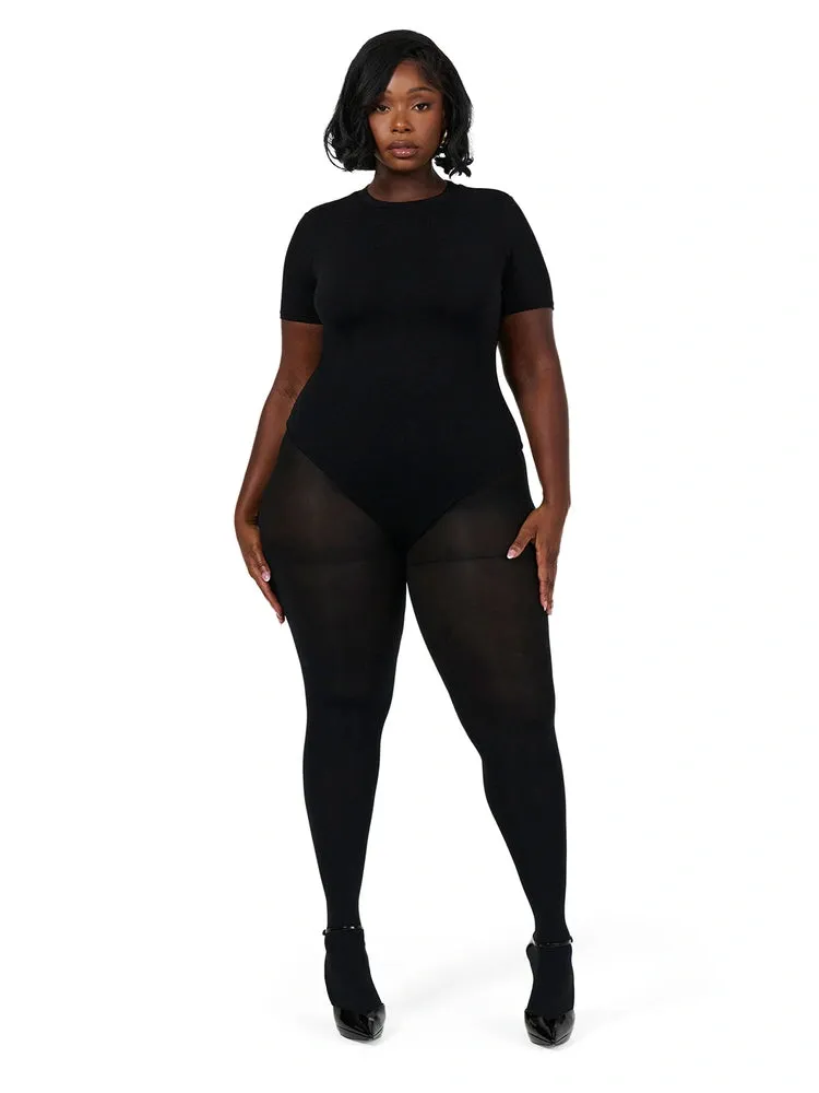 NW Short Sleeve Bodysuit Curve sold by Naked Wardrobe product image thumbnail 5