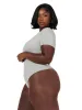 NW Short Sleeve Bodysuit Curve sold by Naked Wardrobe