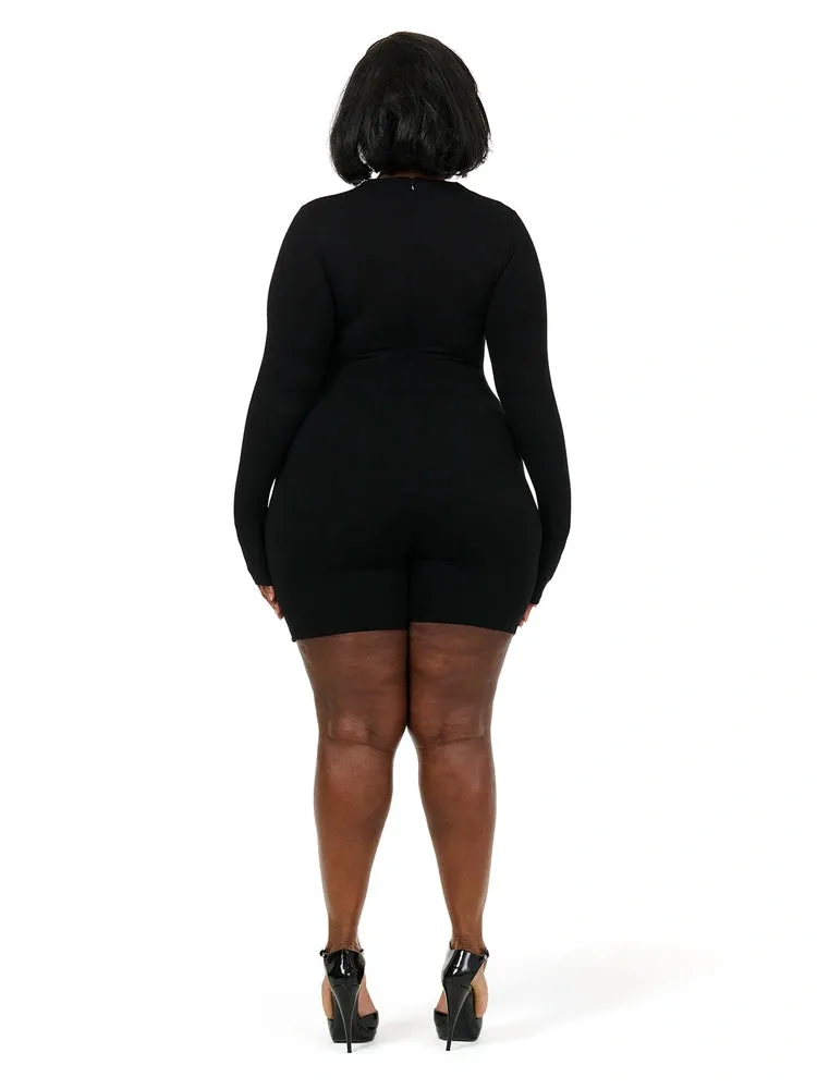 NW Sculpt Romper CURVE sold by Naked Wardrobe product image thumbnail 5