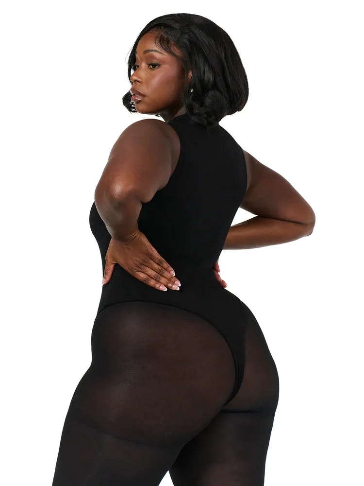 NW Sleeveless Sculpt Bodysuit Curve sold by Naked Wardrobe product image thumbnail 2