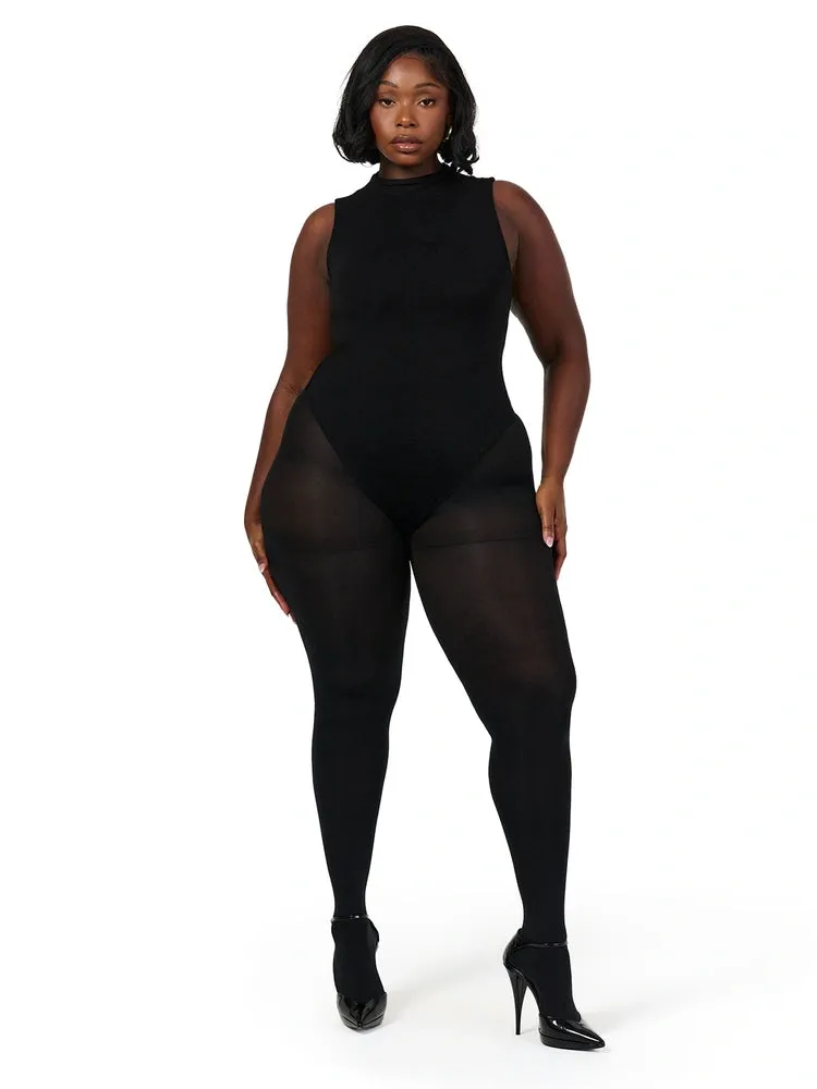 NW Sleeveless Sculpt Bodysuit Curve sold by Naked Wardrobe product image thumbnail 3