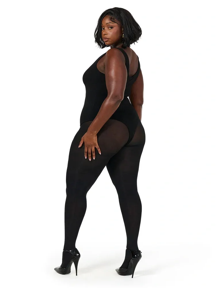 NW Sculpt Tank Scoop Bodysuit Curve sold by Naked Wardrobe product image thumbnail 5