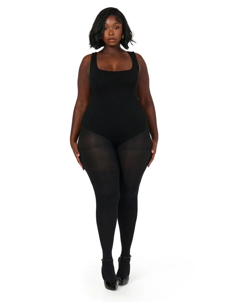 NW Sculpt Tank Scoop Bodysuit Curve sold by Naked Wardrobe product image thumbnail 3