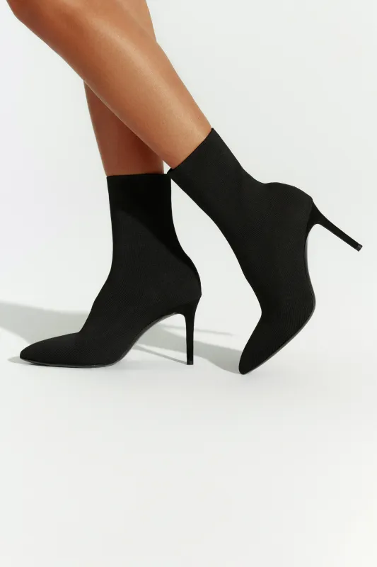 The Knit Bootie sold by Naked Wardrobe