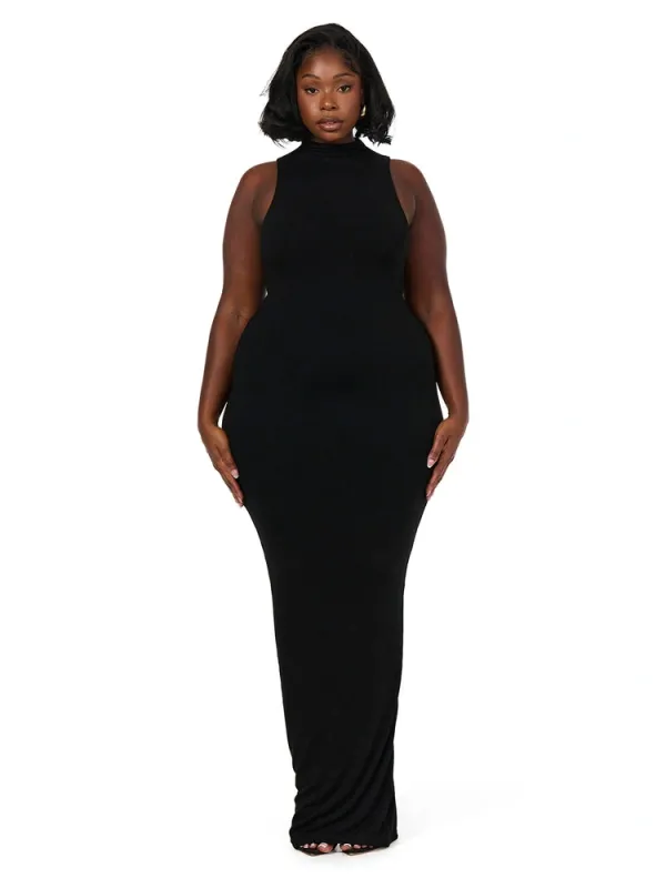 NW Sleeveless Maxi Dress Curve sold by Naked Wardrobe