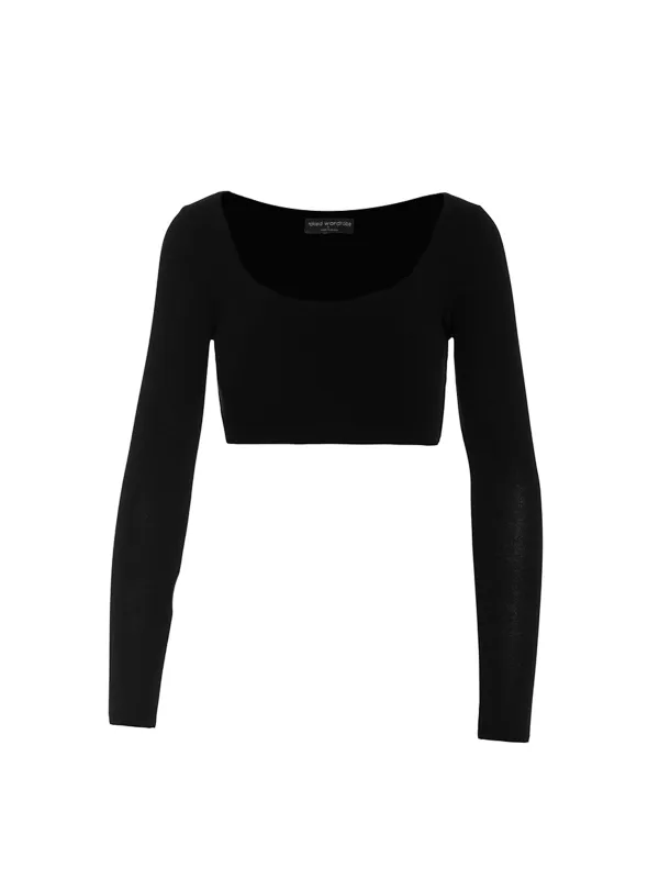 NW Scoop Sculpt Crop Top sold by Naked Wardrobe