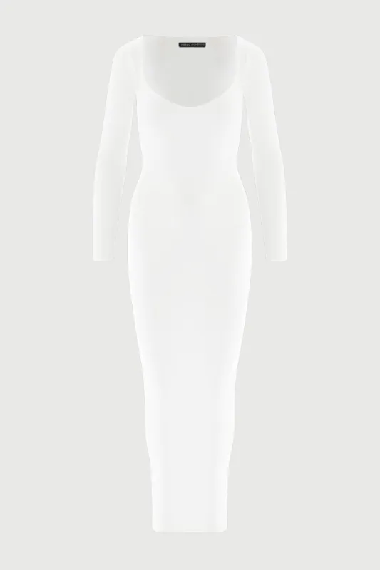 NW Sculpt V-Neck Midi Dress sold by Naked Wardrobe