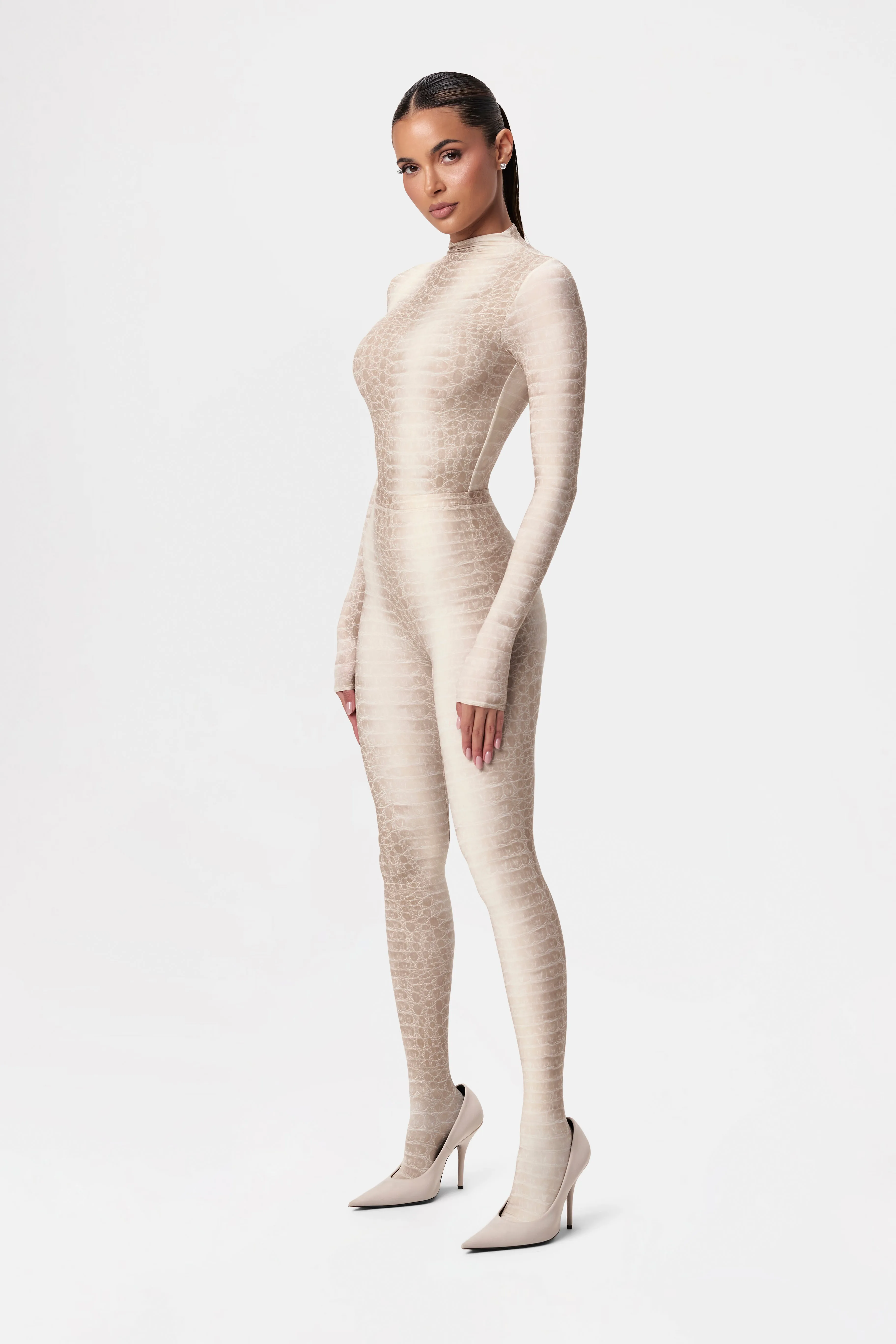 Naked Print Tights sold by Naked Wardrobe product image thumbnail 3