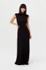 Modal Cap Sleeve A-Line Maxi Dress sold by Naked Wardrobe