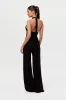 Smooth Halter Wide-leg Jumpsuit sold by Naked Wardrobe