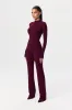 NW High Waist Bootcut Pants sold by Naked Wardrobe