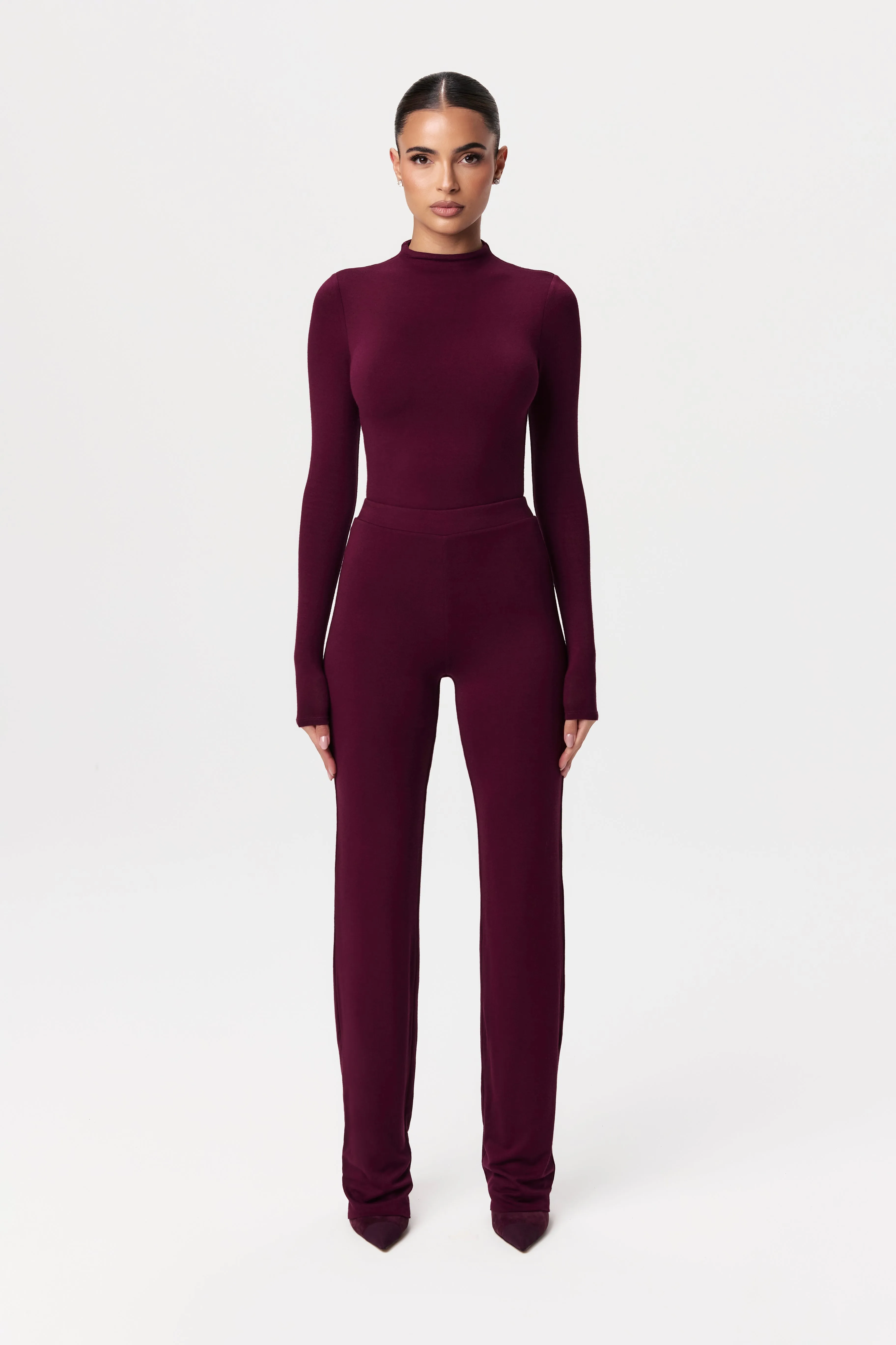 NW High Waist Bootcut Pants sold by Naked Wardrobe product image thumbnail 2