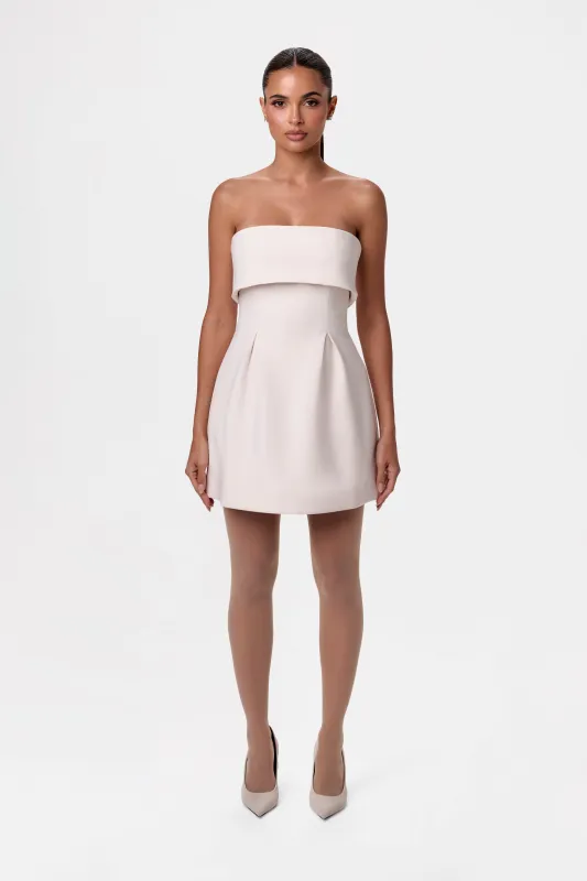 Suiting Tube A-Line Mini Dress sold by Naked Wardrobe