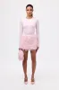 Faux Feather Mini Skirt sold by Naked Wardrobe