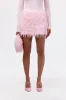 Faux Feather Mini Skirt sold by Naked Wardrobe