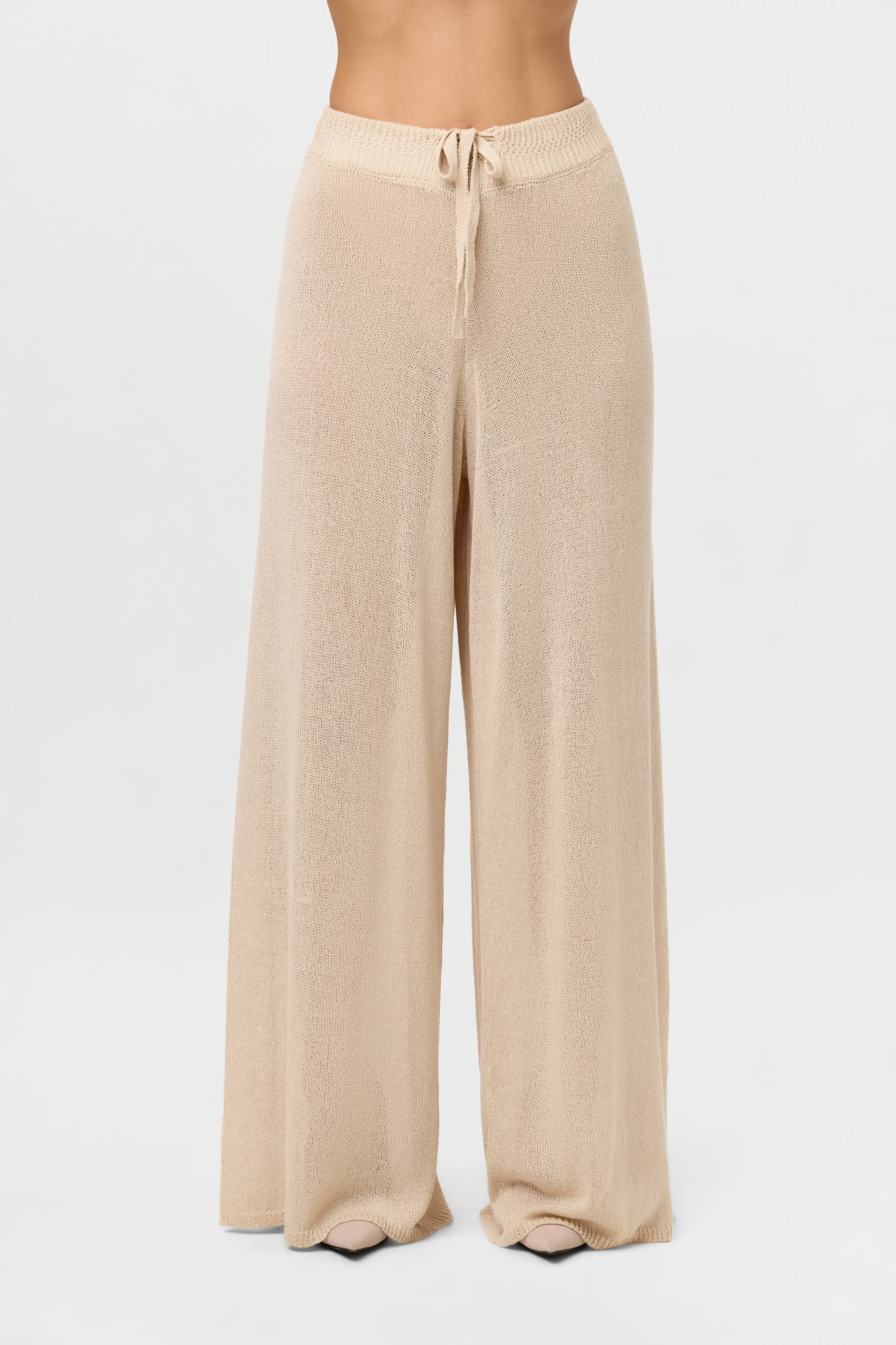Knit Wide Leg Pants sold by Naked Wardrobe product image thumbnail 2