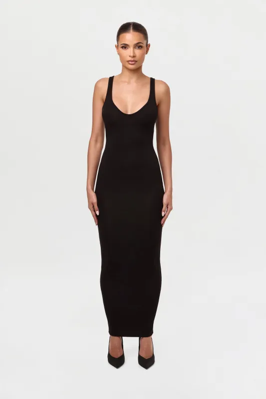 Smooth Sculpt Tank Midi Dress sold by Naked Wardrobe