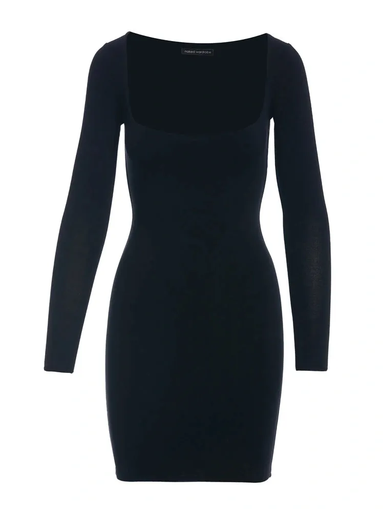 NW Square Neck Sculpt Mini Dress sold by Naked Wardrobe product image thumbnail 2