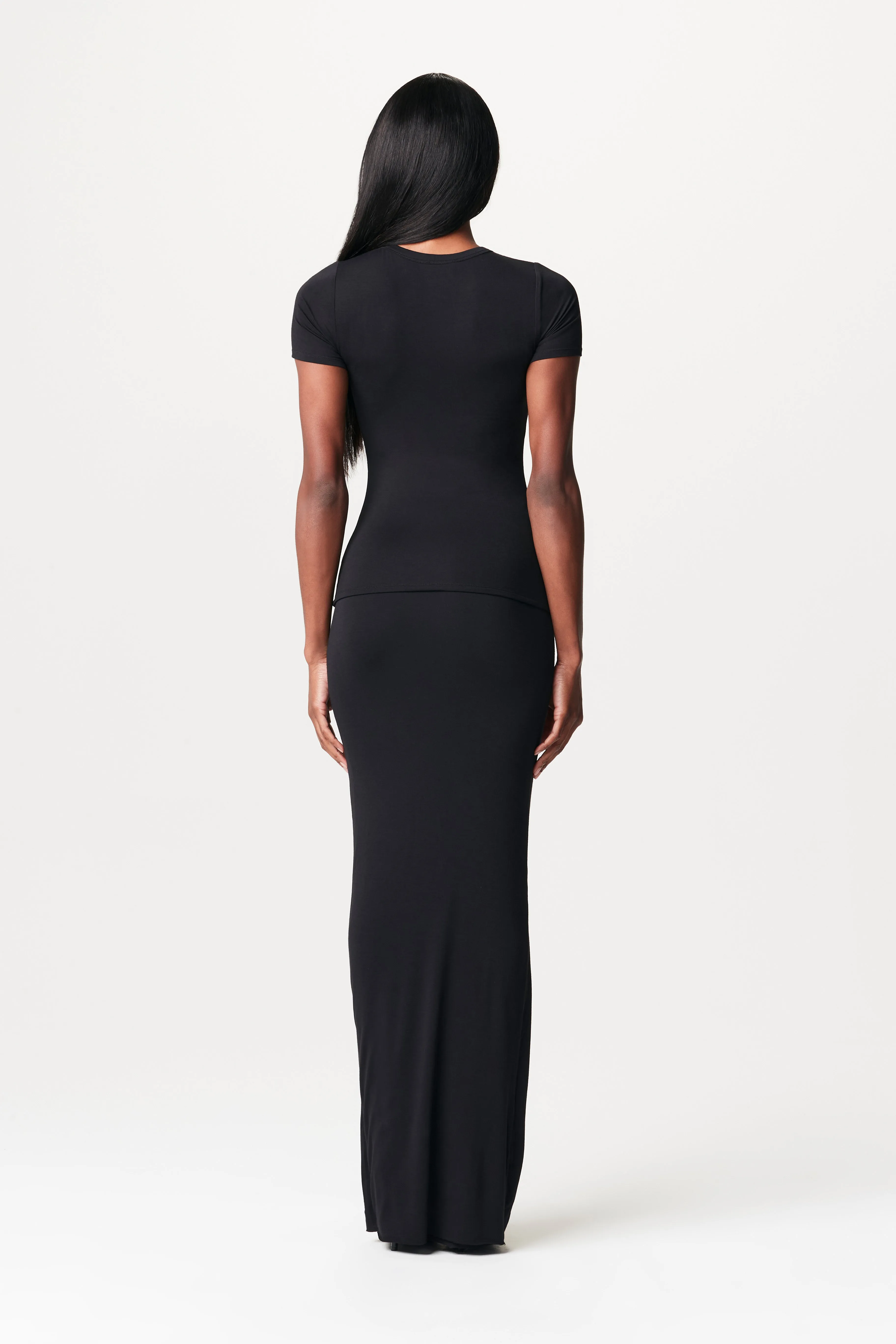 MODAL SHORT SLEEVE TOP sold by Naked Wardrobe product image thumbnail 3