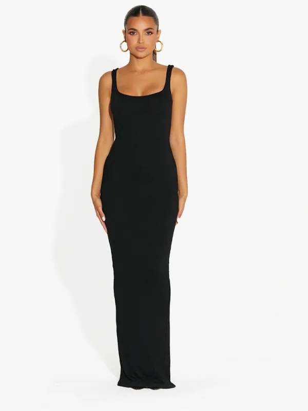 Ribbed Tank Maxi Dress sold by Naked Wardrobe