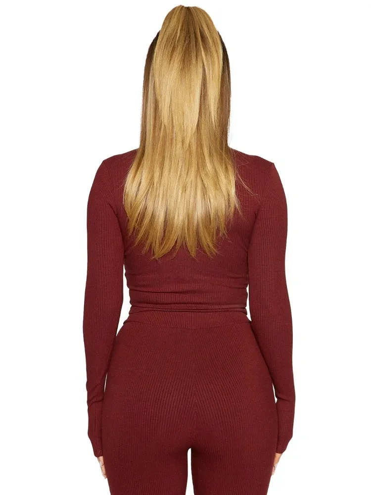 Zip Down Snatch Up Crop sold by Naked Wardrobe product image thumbnail 5