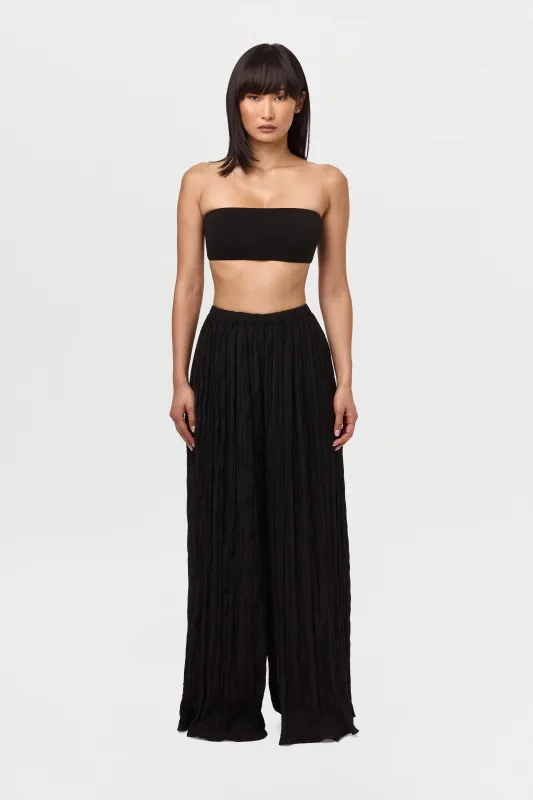 Plissé Wide Leg Pants sold by Naked Wardrobe
