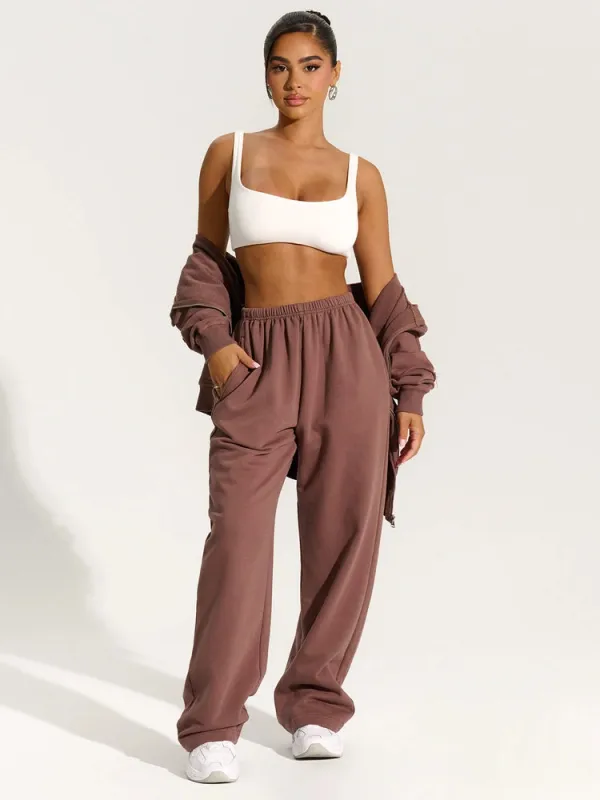 Wide-Leg Sweatpant sold by Naked Wardrobe