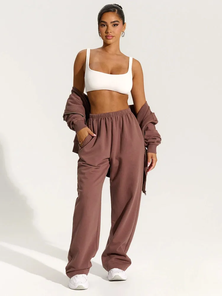 Wide-Leg Sweatpant sold by Naked Wardrobe