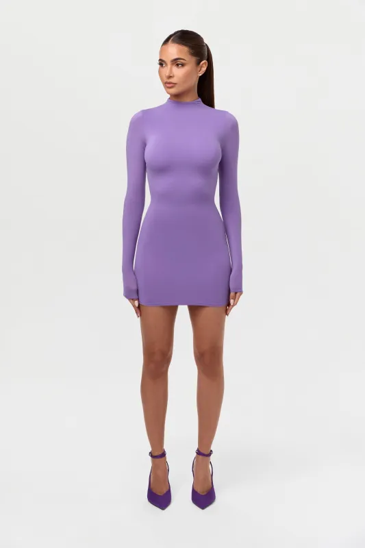 Naked Mock Neck Mini Dress sold by Naked Wardrobe