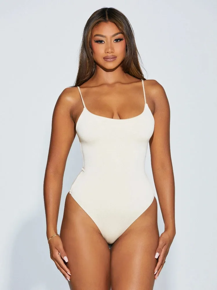 NW Scoop Tank Bodysuit sold by Naked Wardrobe