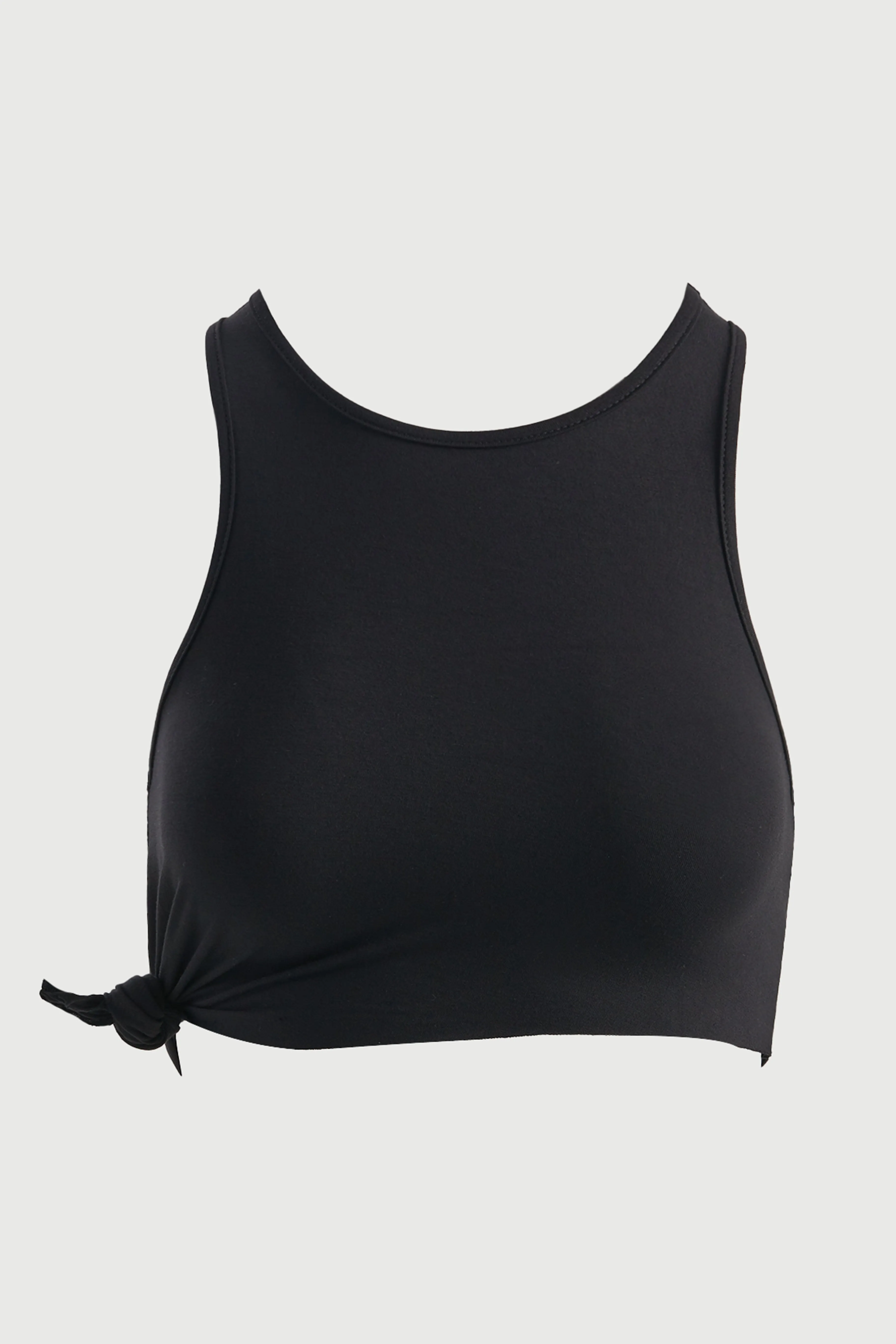 Smooth Knotted Crop Top sold by Naked Wardrobe product image thumbnail 2