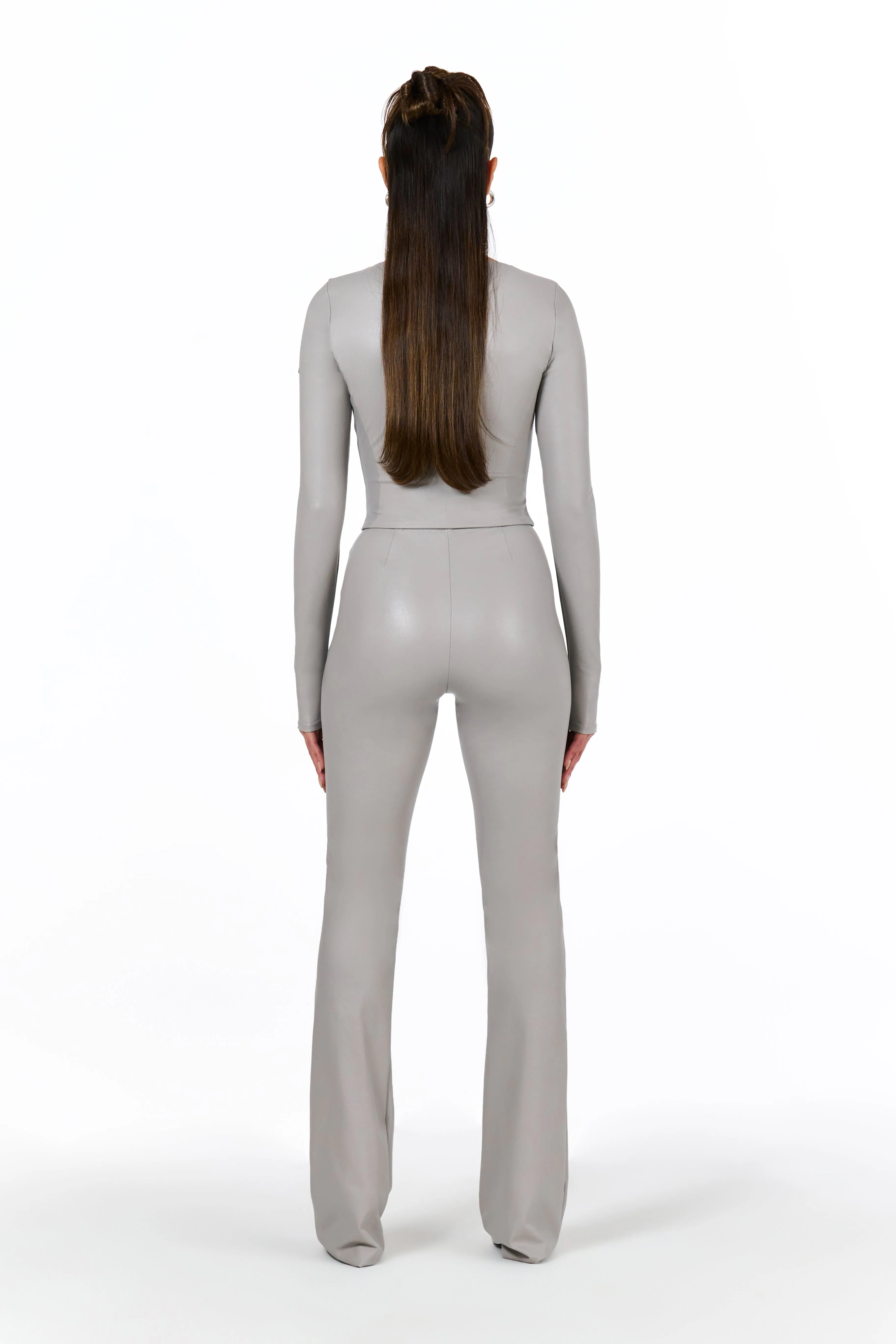 LEATHER ENERGY TOP sold by Naked Wardrobe product image thumbnail 3