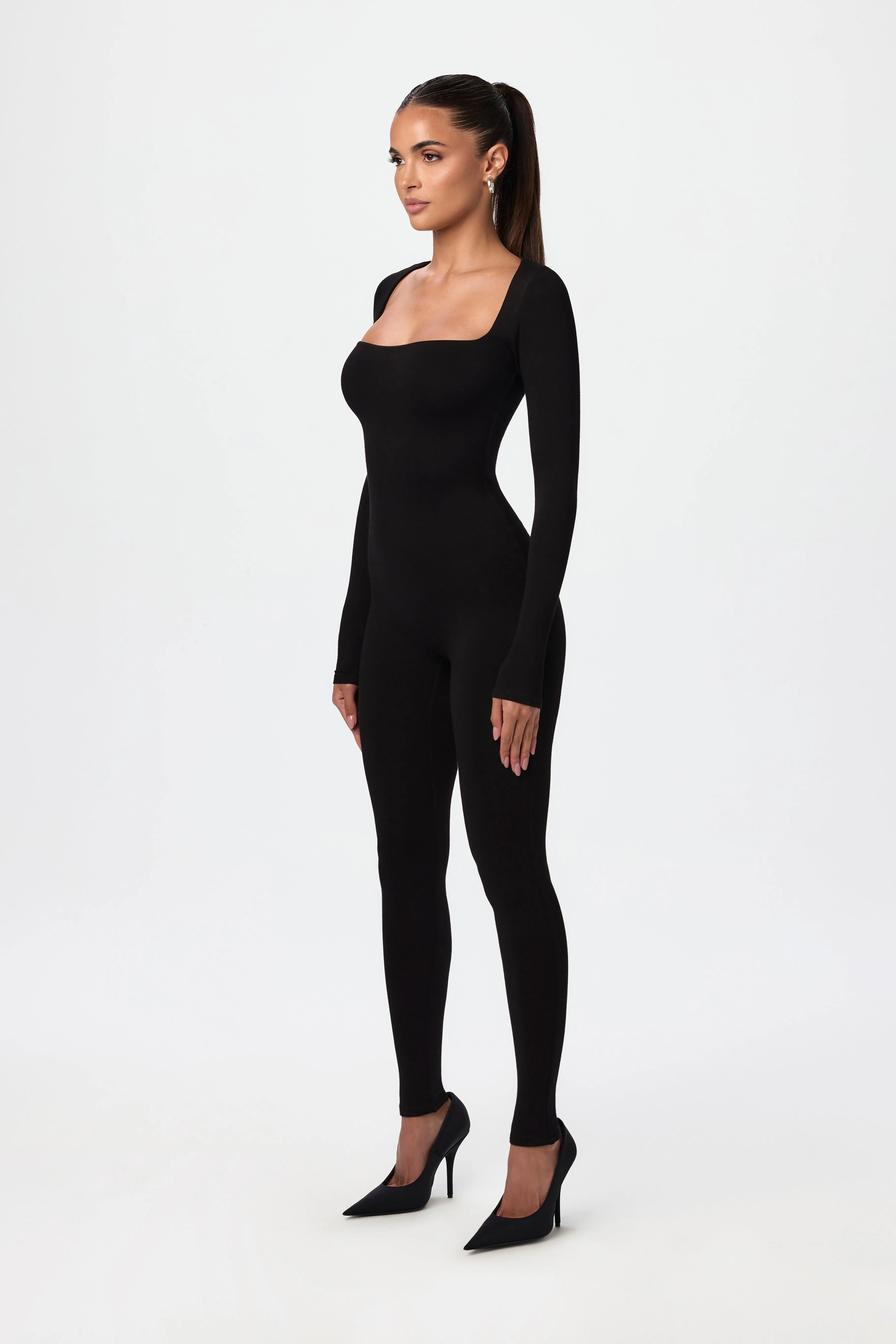NW Square Neck Jumpsuit sold by Naked Wardrobe product image thumbnail 2