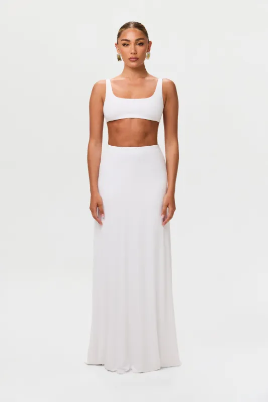 Smooth Flare Maxi Skirt sold by Naked Wardrobe