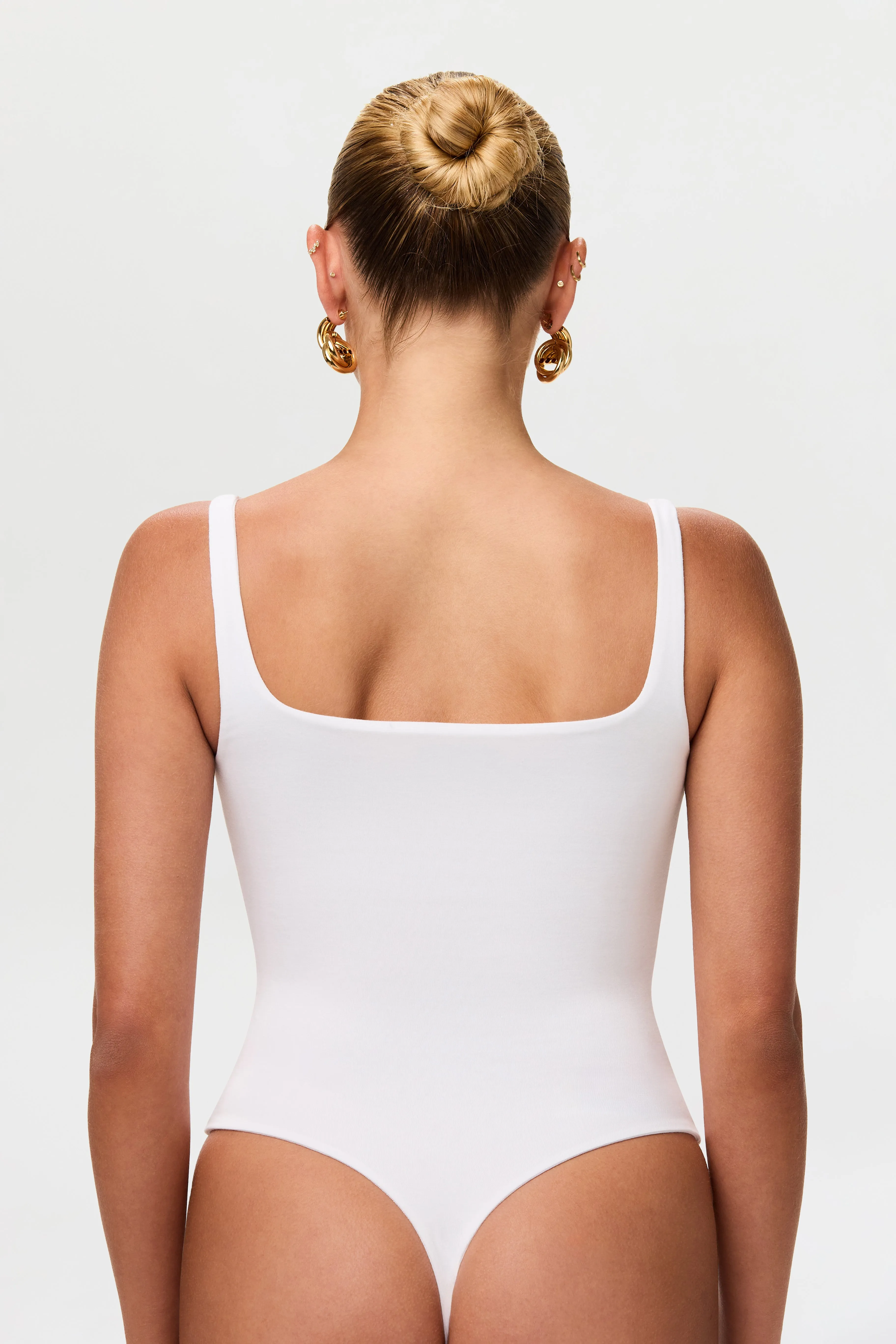 Smooth Square Tank Bodysuit sold by Naked Wardrobe product image thumbnail 5